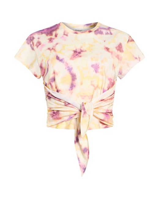 Isabel Marant Pink T-Shirt Cotton