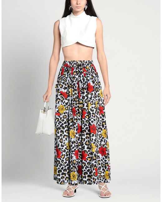 CONNOR & BLAKE White Maxi Skirt Cotton