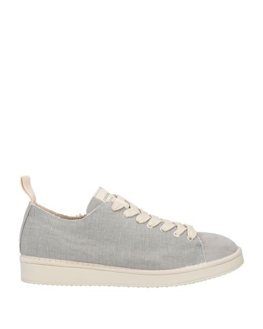 Pànchic White Sneakers Textile Fibers, Leather for men
