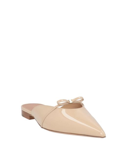 Ferragamo Natural Mules & Clogs Calfskin