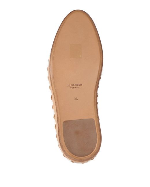 Jil Sander Natural Ankle Boots