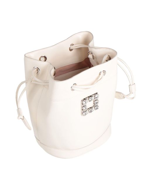 Roger Vivier White Umhängetasche