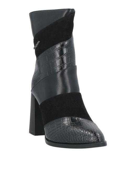 Gai Mattiolo Black Ankle Boots
