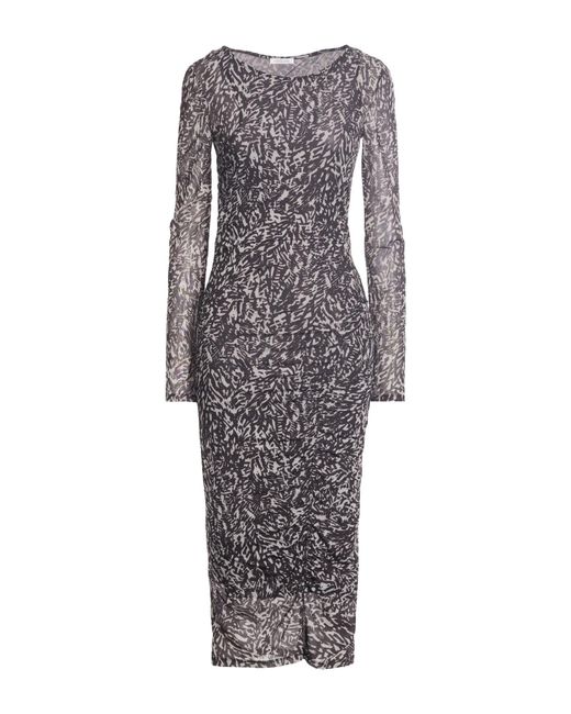 Patrizia Pepe Gray Midi Dresses