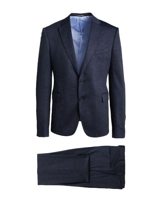 Emporio Armani Anzug in Blue für Herren