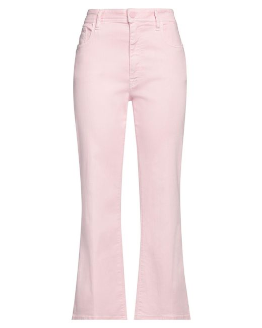 Jacob Cohen Pink Jeans Lyocell, Cotton, Polyester, Elastane