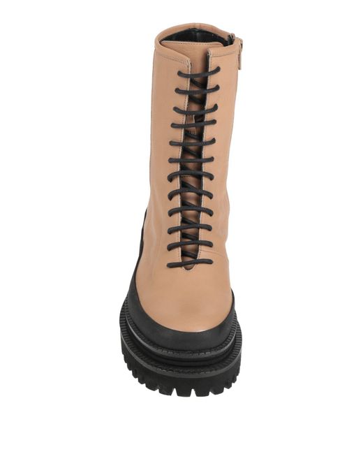Paloma Barceló Black Blush Ankle Boots Leather