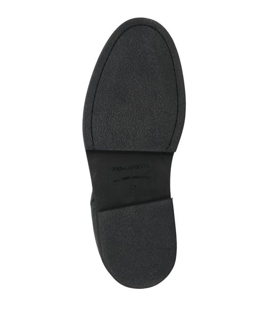 Pantanetti Black Midnight Ankle Boots Leather