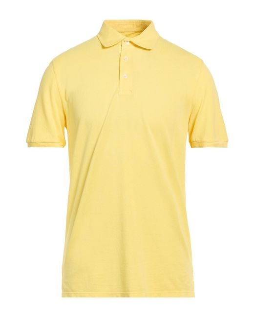Fedeli Yellow Polo Shirt for men