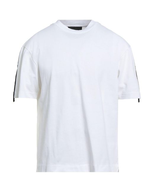 Les Hommes White T-Shirt for men