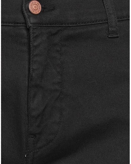 Grey Daniele Alessandrini Black Shorts & Bermuda Shorts for men