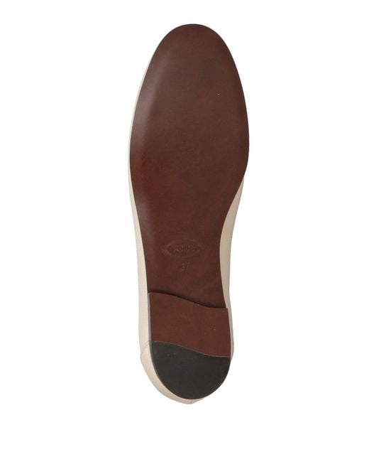 Tod's White Loafers