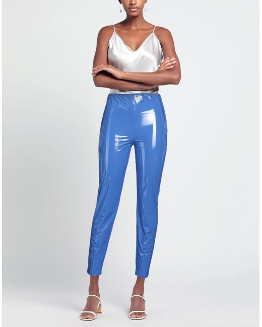 Patrizia Pepe Blue Leggings