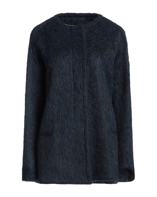 Marni Blue Jacket Synthetic Fibers, Acrylic, Wool, Alpaca Wool, Mohair Wool