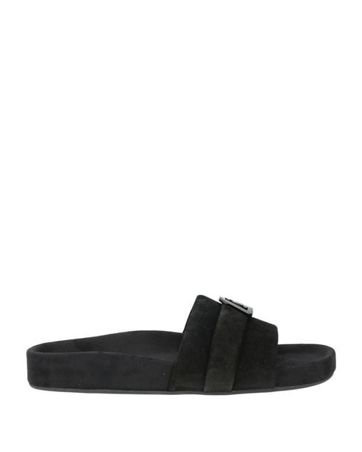 Christian Louboutin Black Sandals for men