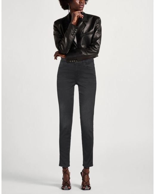 Guess Black Pants Cotton, Polyester, Elastane