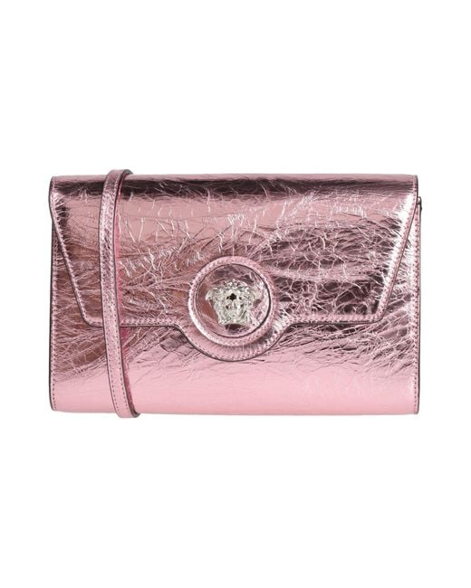 Versace Pink Cross-Body Bag Leather