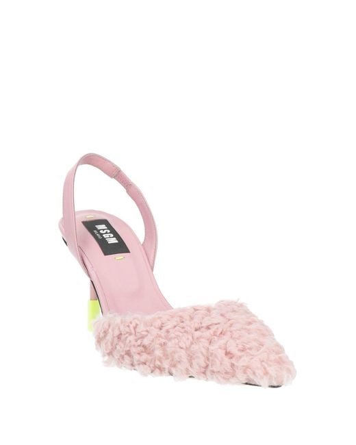 MSGM Pink Pumps