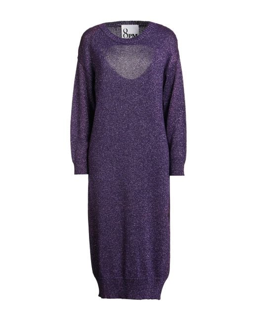 Vestito Midi di 8pm in Purple
