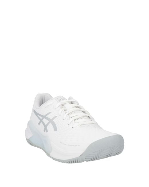 Asics White Sneakers Leather