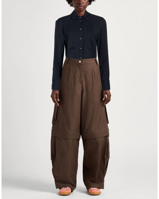 Tela Blue Midnight Shirt Polyester, Virgin Wool, Elastane