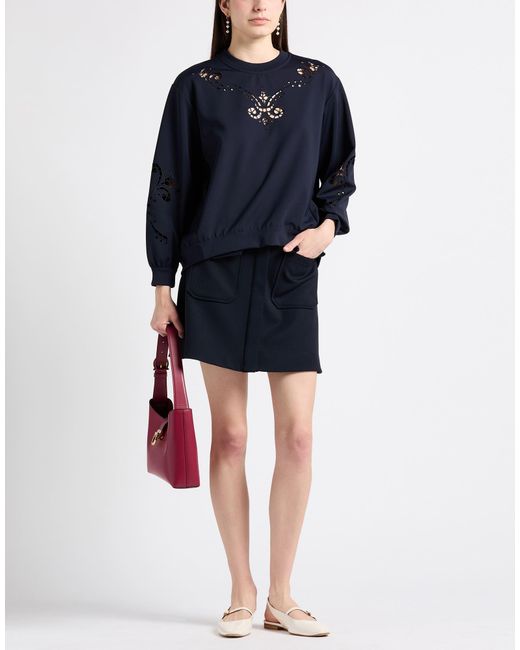 Top High en coloris Blue