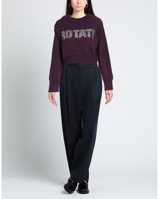 ROTATE BIRGER CHRISTENSEN Blue Pullover