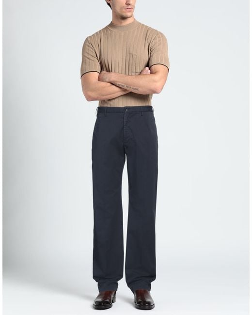 Incotex Blue Trouser for men
