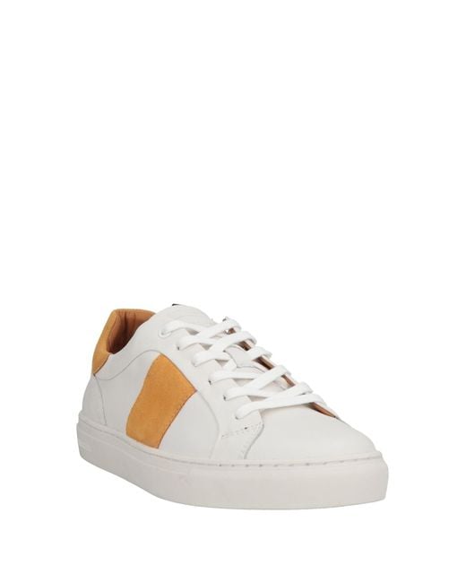 Hackett White Sneakers Leather for men