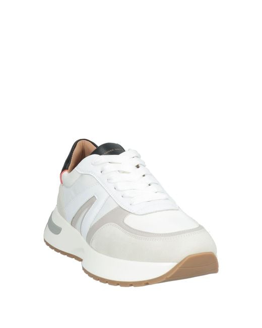 Alexander Smith White Sneakers Leather for men