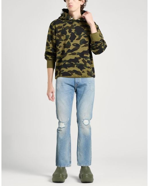 Palm Angels Blue Jeans Cotton for men