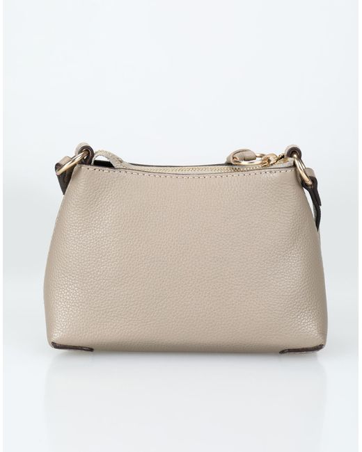 See By Chloé Natural Joan Mini Hobo Bag -- Dove Cross-Body Bag Bovine Leather