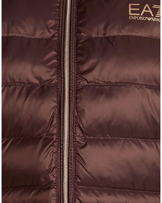EA7 Brown Puffer