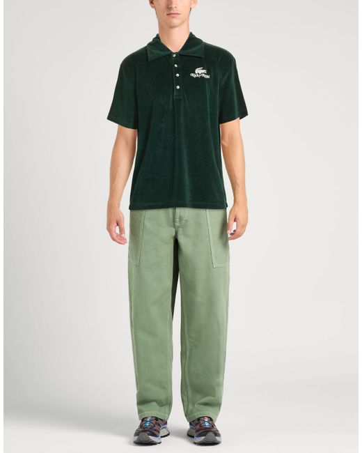 Lacoste Green Polo Shirts for men