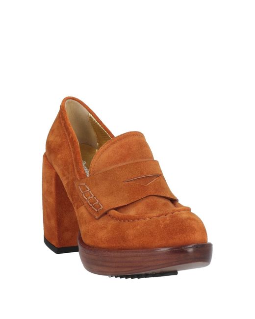 Rocco P Brown Tan Loafers Leather