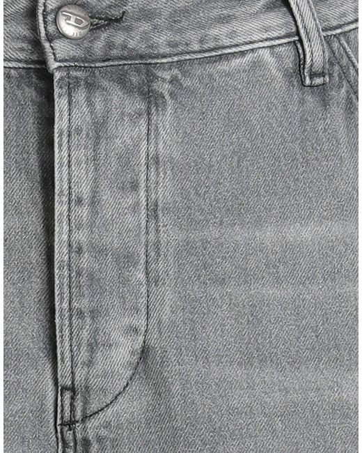 DIESEL Gray Jeans Cotton