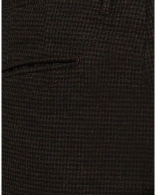 Incotex Black By Slowear Dark Pants Virgin Wool, Polyester, Elastane for men