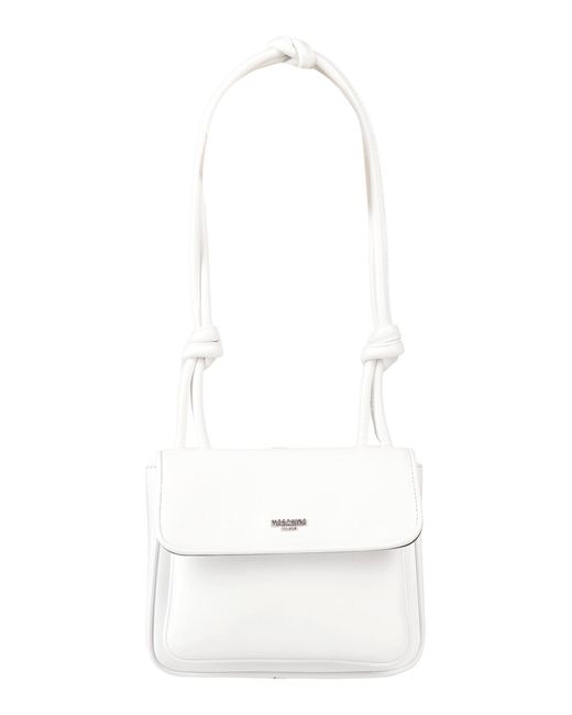 Moschino White Shoulder Bag