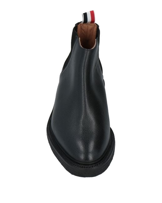Thom Browne Black Ankle Boots for men