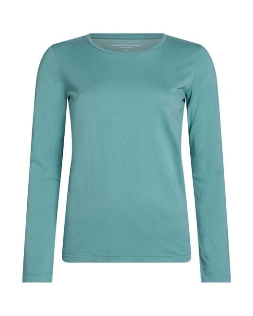 Majestic Filatures Blue T-Shirt