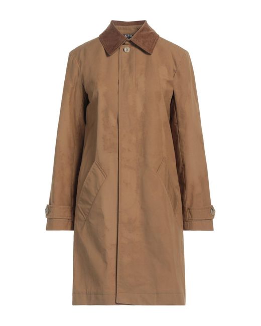 A.P.C. Brown Overcoat & Trench Coat