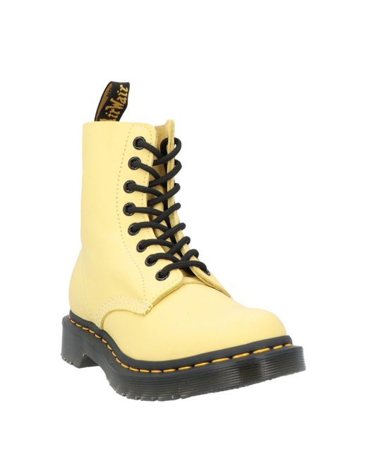 Dr. Martens Natural Ankle Boots Leather