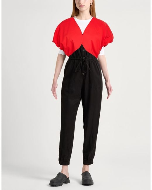 Dixie Red Jacket Cotton, Polyamide, Elastane