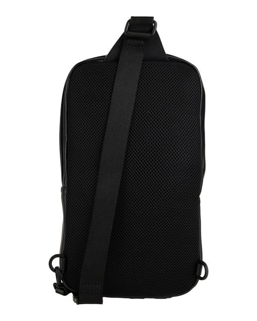 Tommy Hilfiger Black Backpack Polyurethane, Polyester for men