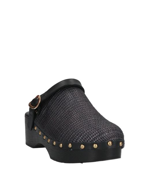 Ancient Greek Sandals Black Mules & Clogs