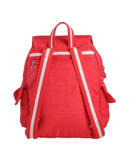 Kipling Red Backpack Polyamide