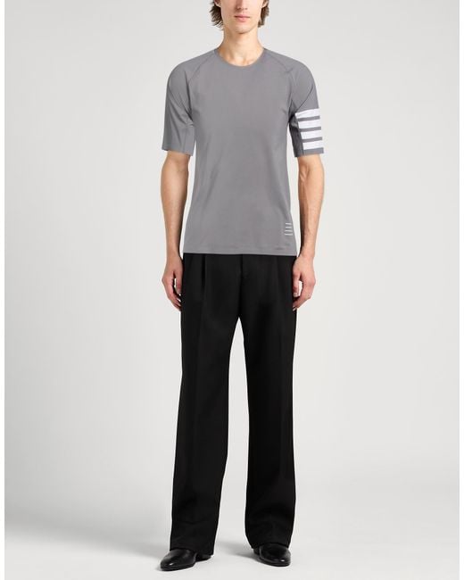 Thom Browne Gray T-Shirt for men