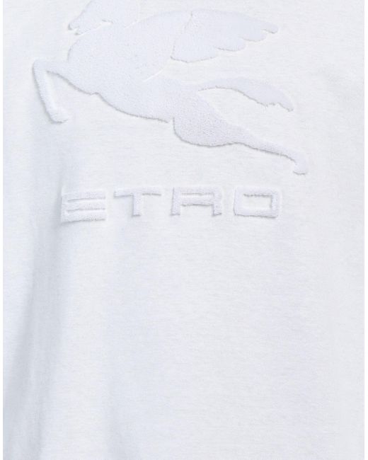 Etro White Sweatshirt for men