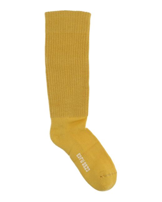 Rick Owens Yellow Socks & Hosiery for men