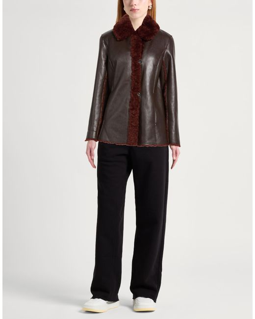 Maliparmi Brown Shearling & Teddy